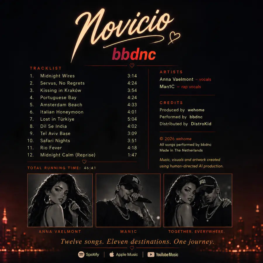 bbdnc – Novicio – Digital Lyric Book